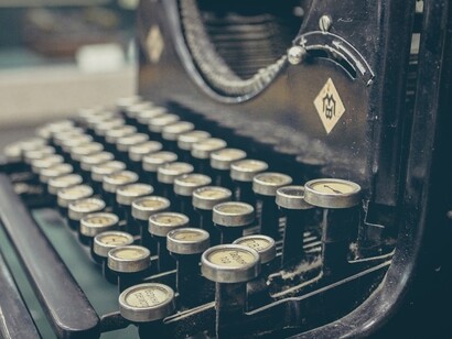 Maquina de escribir clásica