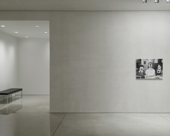 Tomoo Gokita, Exhibition view. Courtesy of Mary Boone Gallery