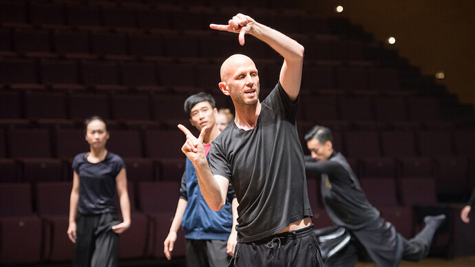 Wayne McGregor. Foto di On Andy 