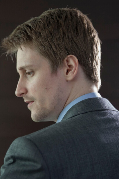 Edward Snowden, photograph by Alex Healey