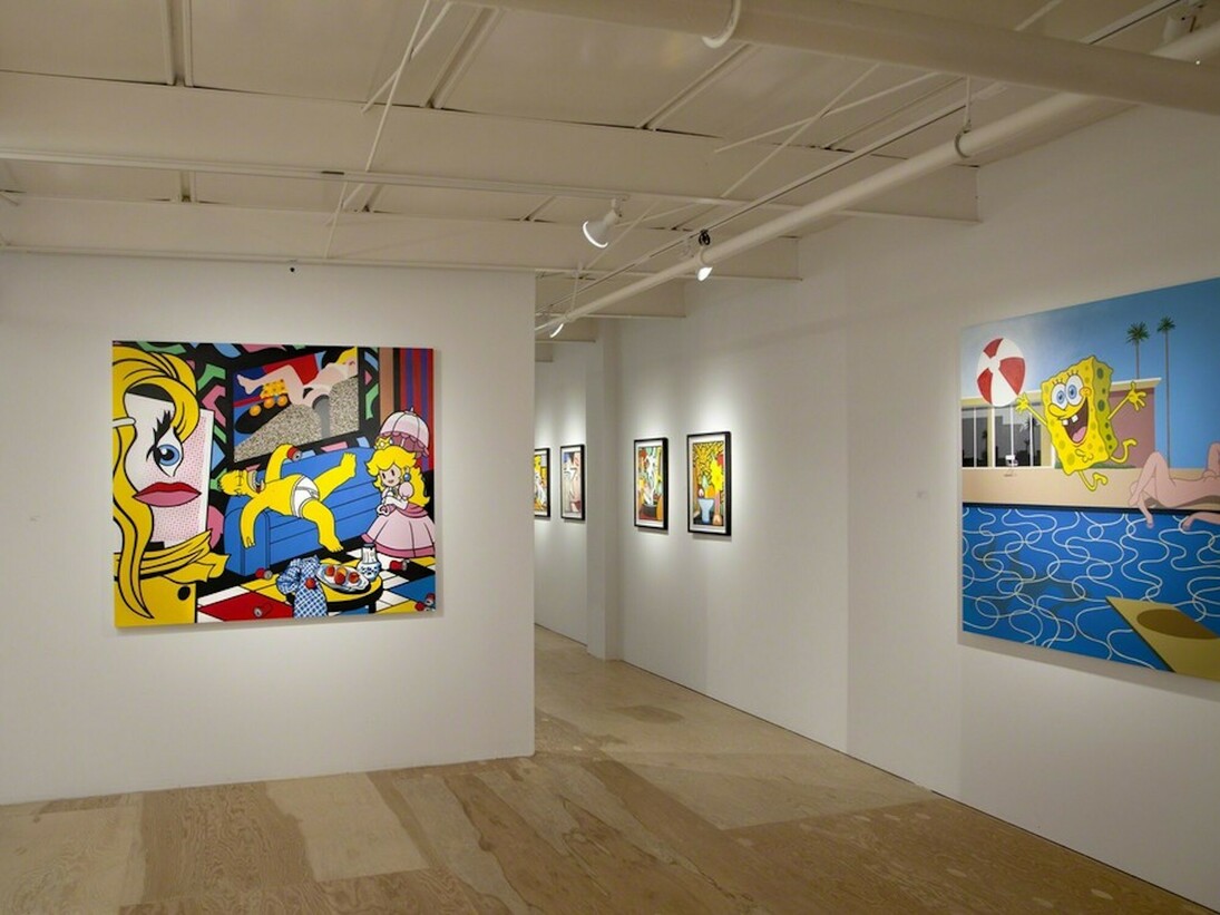 Speedy Graphito, Exhibition view. Courtesy of Fabien Castanier Gallery