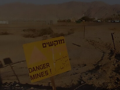 Explore the significance of mine fields surrounding the Baptismal Site of Jesus Christ - Qasr el Yahud, located near Jericho in Israel