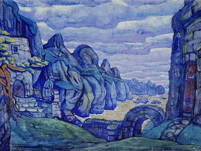 Tristano e Isotta, Nicholas Roerich, 1912