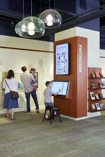 Reader’s Hall. Courtesy of American Writers Museum