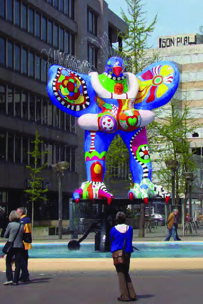 Niki de Saint-Phalle, Lifesaver Fountain, 1993. Duisburg. © 2014 Niki Charitable Art Foundation. Ph. Werner Lüken 