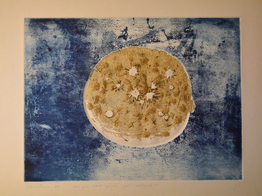 Bernard Childs, Satellite, 1963. Courtesy of Anders Wahlstedt Fine Art