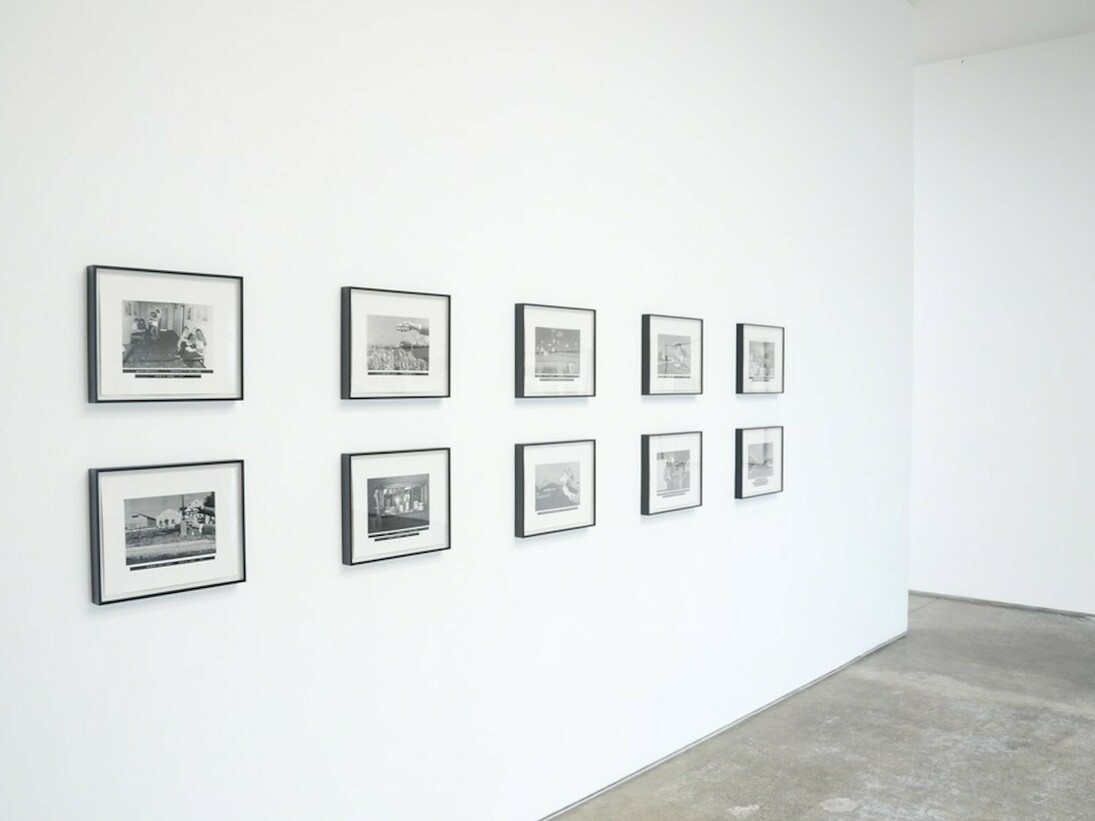 Allan Sekula. Early Works, exhibition view. Courtesy of Christopher Grimes Gallery