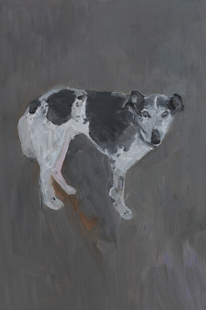 Hans-Peter Thomas, Untitled (ESP - Emotional support paintings), 2023. Mit freundlicher genehmigung der Galerie Bernd Kugler