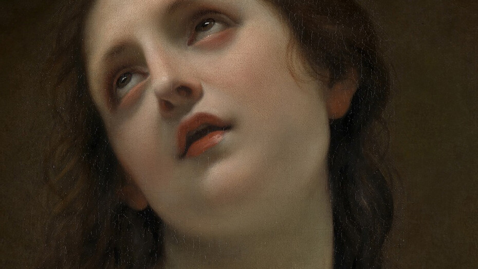 Carlo Dolci, Allegoria della Pazienza, particolare, Londra, Trinity Art Fair