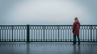 Being afraid to go on, to move on, is threatening