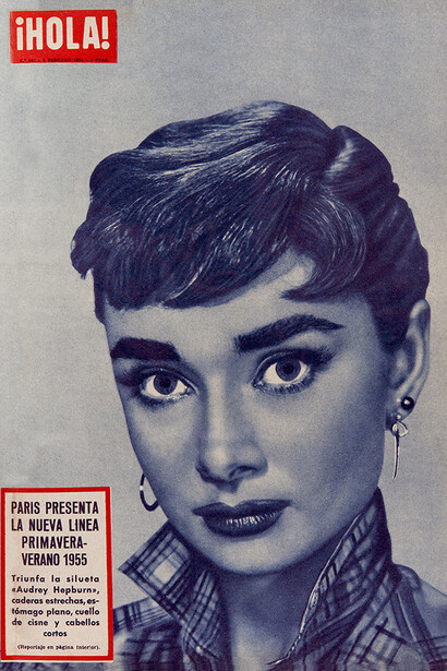 La actriz más elegante del cine también tuvo su portada en ¡Hola!: fue con motivo del estreno de "Sabrina" (1955)