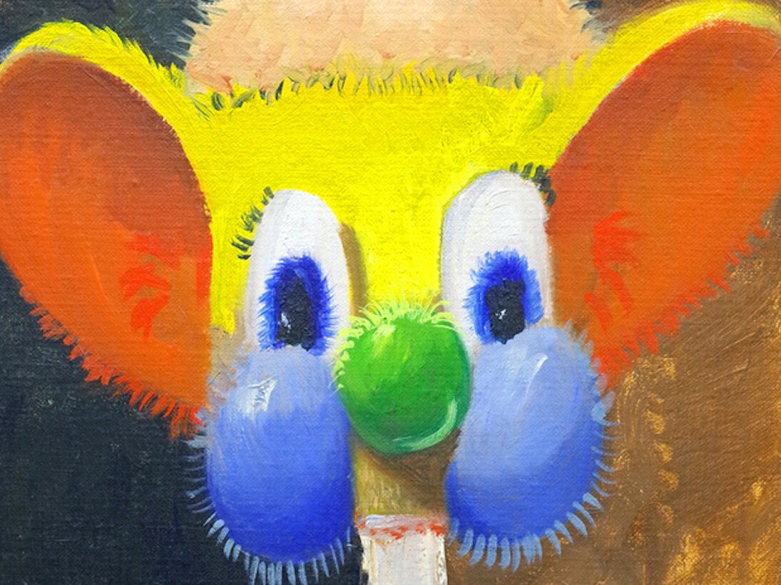 George Condo. Confrontation. Courtesy of Museum Berggruen