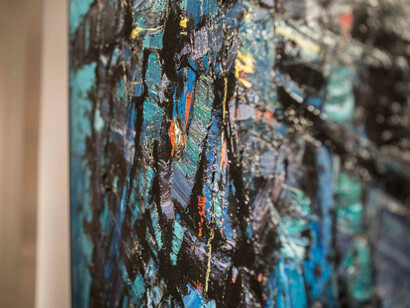 Trans-Channel Crossing UK/EU, Exhibition view. Courtesy of Whitford Fine Art