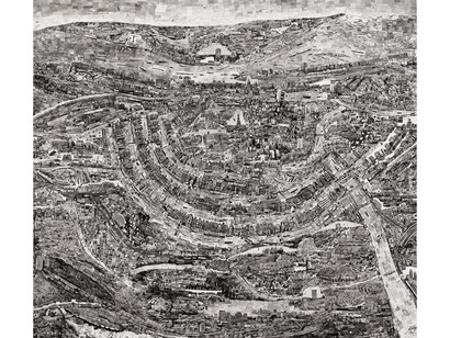 Diorama Map Amsterdam, 2014 © Sohei Nishino, Courtesy Michael Hoppen Gallery