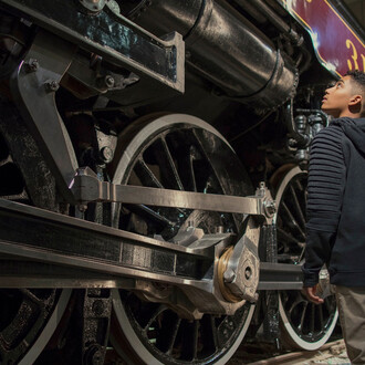 La vapeur, un monde en mouvement, vue d’exposition. Avec l’aimable autorisation d’Ingenium. Musée des sciences et de la technologie du Canada