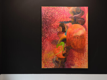 Pourea Alimirzaee, Fingerprint / Ostorlab, ausstellungsansicht. Mit freundlicher genehmigung von Nagel Draxler Kabinett