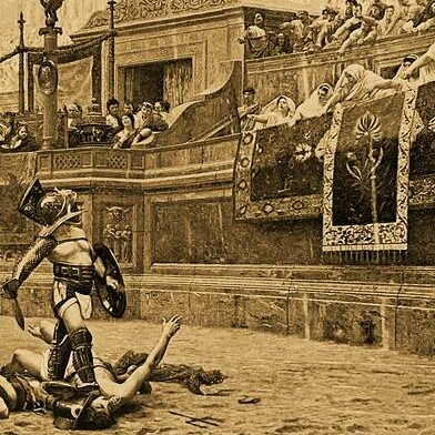 Pollice verso (Gérôme) di Jean Léon Gérôme, olio su tela, 1872