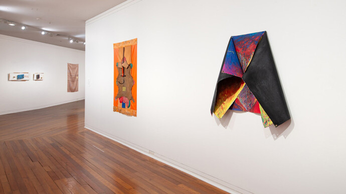 Fault lines, exhibition view. Courtesy of Dunedin Public Art Gallery
