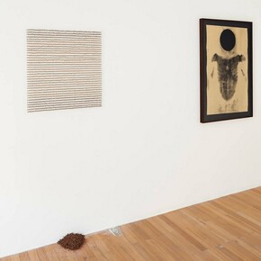 Antônio Obá, exhibition view. Courtesy of Mendes Wood DM 