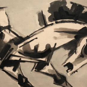 M.F. Husain
Untitled (Horse)
1960s
Oil on canvas
28 x 39 in.