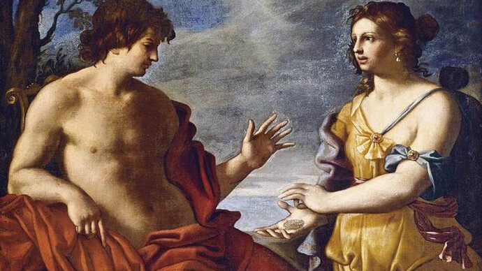 Gian Domenico Cerrini - Apollo e la Sibilla Cumana