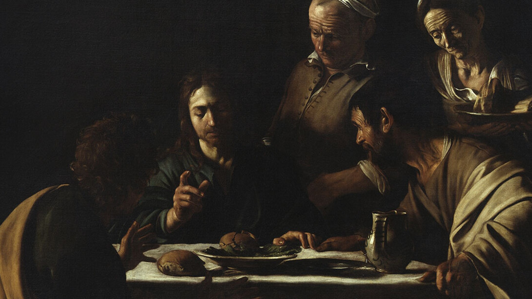 Michelangelo Merisi, dit Caravage, Le Souper à Emmaüs - © Pinacoteca di Brera
