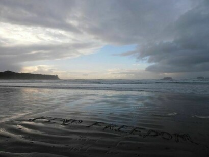 Trying to find freedom. Tofino