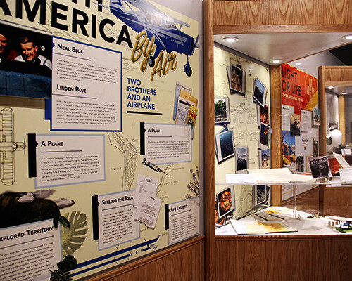 Harry Combs Civil Aviation Gallery. Courtesy of Wings Over the Rockies Air & Space Museum