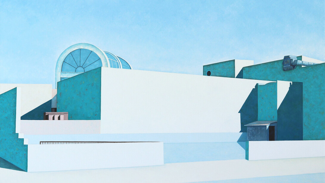 Christine Rasmussen, Sunlight on the side (Opening) (detail), 2025. Courtesy of Billis/Williams Gallery 