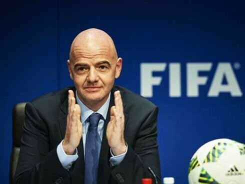 Gianni Infantino, presidente de la FIFA