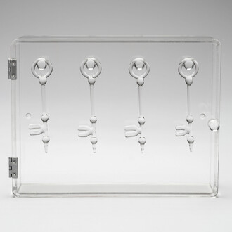 Yoko Ono, Glass keys to open the skies (detail), 1967. © Yoko Ono. Courtesy of the artist and Ortuzar, New York. Photo by Steven Probert