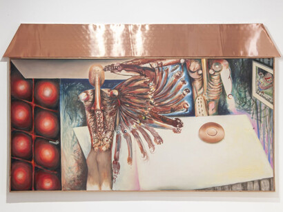 Santiago de Paoli, Riding hot, exhibition view. Courtesy of Galerie Jocelyn Wolff