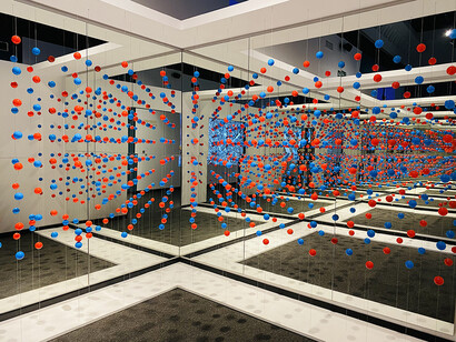 El poder de los cristales, vista de exhibición. Cortesía de Casa de la Ciencia