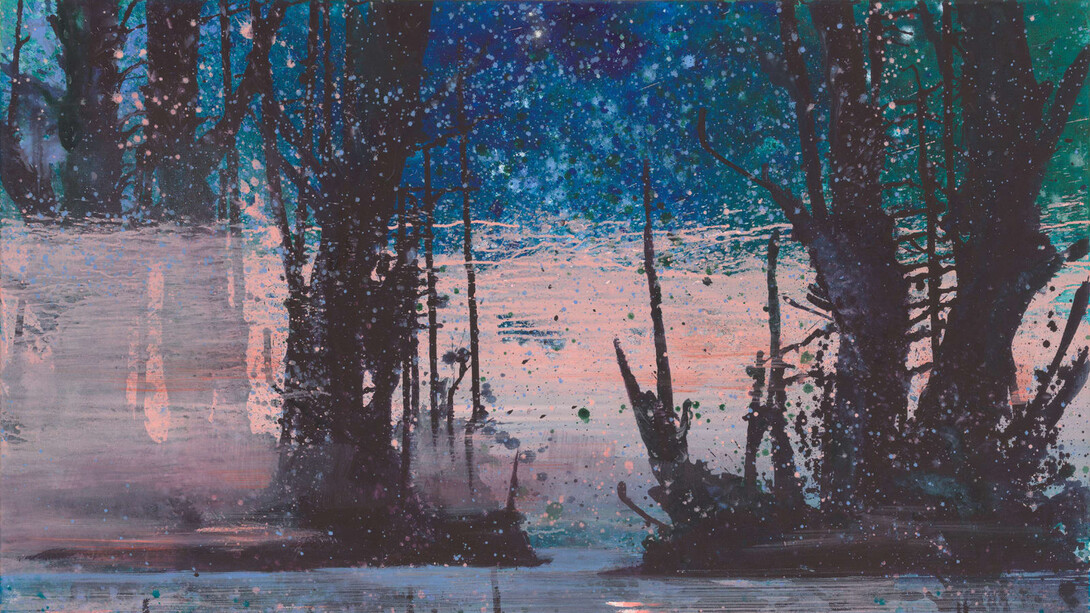 Bernd Zimmer, Reflexion über kalt I, 2021. Courtesy of Upsilon Gallery