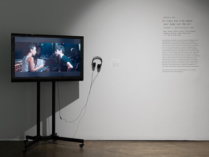 Various artists, To trace the line where your body cut the air, exhibition view. Courtesy of Smack Mellon