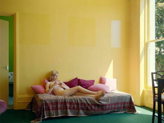 Jeff Wall, Summer Afternoons, 2013 (Detail), Diptych; 2 Color Photographs, Woman image: 78 11/16 x 99 in. (200 x 251.5 cm), Woman frame: 81 7/8 x 88 7/8 x 1 15/16 in. (207.96 x 225.74 x 4.92 cm)