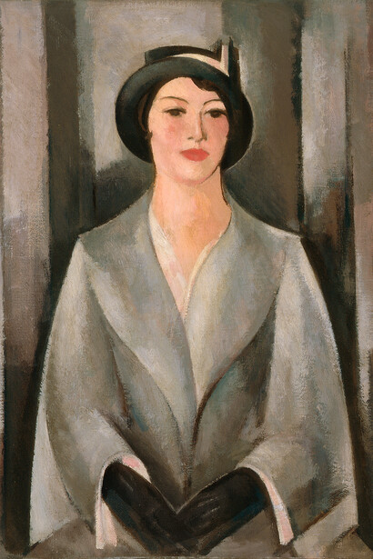 John Duncan Fergusson, Souvenir de Jumieges, 1931, Oil on canvas, The Fergusson Gallery, Perth & Kinross Council; presented by the J. D. Fergusson Art Foundation 1991, © The Fergusson Gallery, Perth & Kinross Council, Scotland