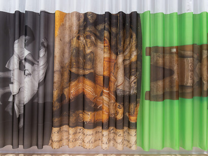 Fabienne Hess, Threads of the invisible, exhibition view. Courtesy of Museo Amparo