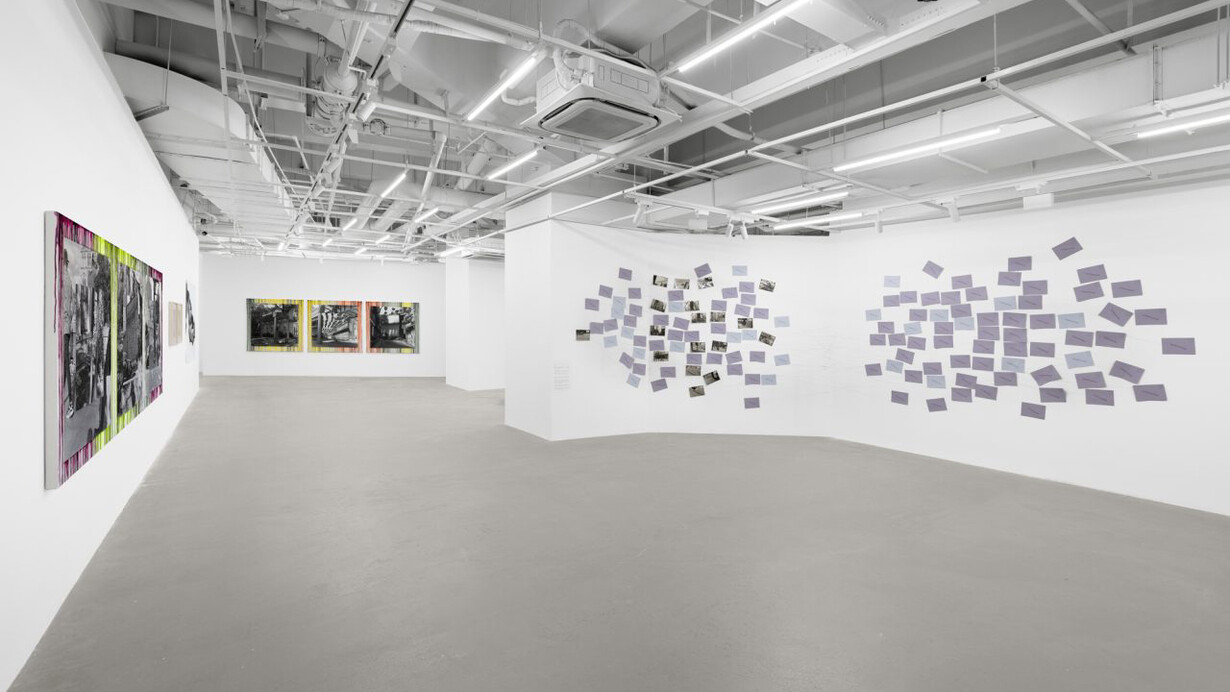Yuki Onodera, Scatter points, exhibition view. Courtesy of Vanguard Gallery