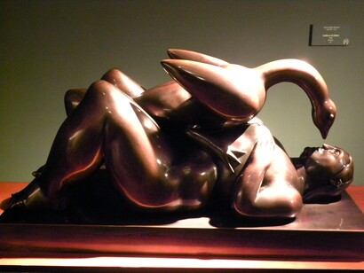 Escultura expuesta en el Museo Botero en Bogotá, Colombia