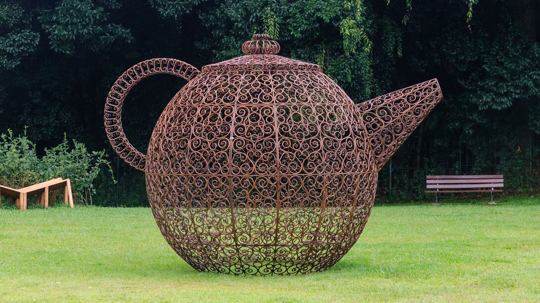 MON sem paredes. Artistas conquistam os jardins do MON. Cortesia do Museu Oscar Niemeyer