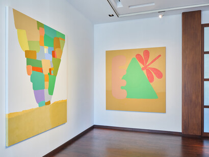 Installation View, Federico Herrero, A Piece
of Waterfall in the Sound of Crickets. Courtesy of The Gallery at Windsor