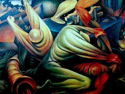 La obra del pintor boliviano Miguel Alandia Pantoja (1914-1975) refleja en sus murales temas vinculados al indigenismo, la lucha obrera y el socialismo
