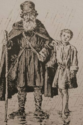 Ilustración para «El Lazarillo de Tormes»