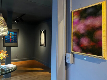 Kim Reierson, Cuando el pintor sueña (In the dream of a painter), exhibition view. Courtesy of Robin Rice Gallery