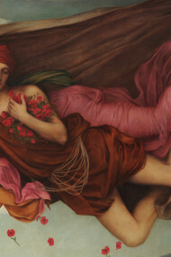 Evelyn De Morgan; Noche y Sueño, 1878 (detalle)