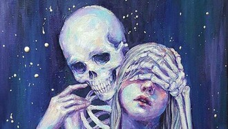 The mind wrapped around the understanding of love and death by Haenuli