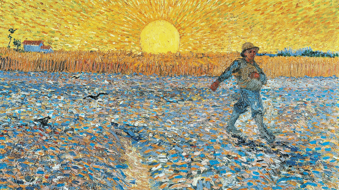 Vincent Van Gogh, El sembrador, 1888