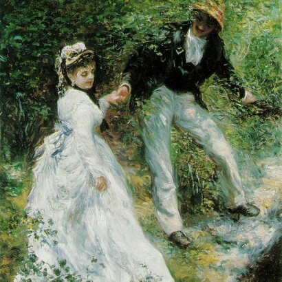 «La Promenade» (1870), Renoir