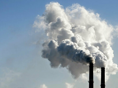 Globally there are currently about 33 gigatons (billion tons) of carbon dioxide emissions
